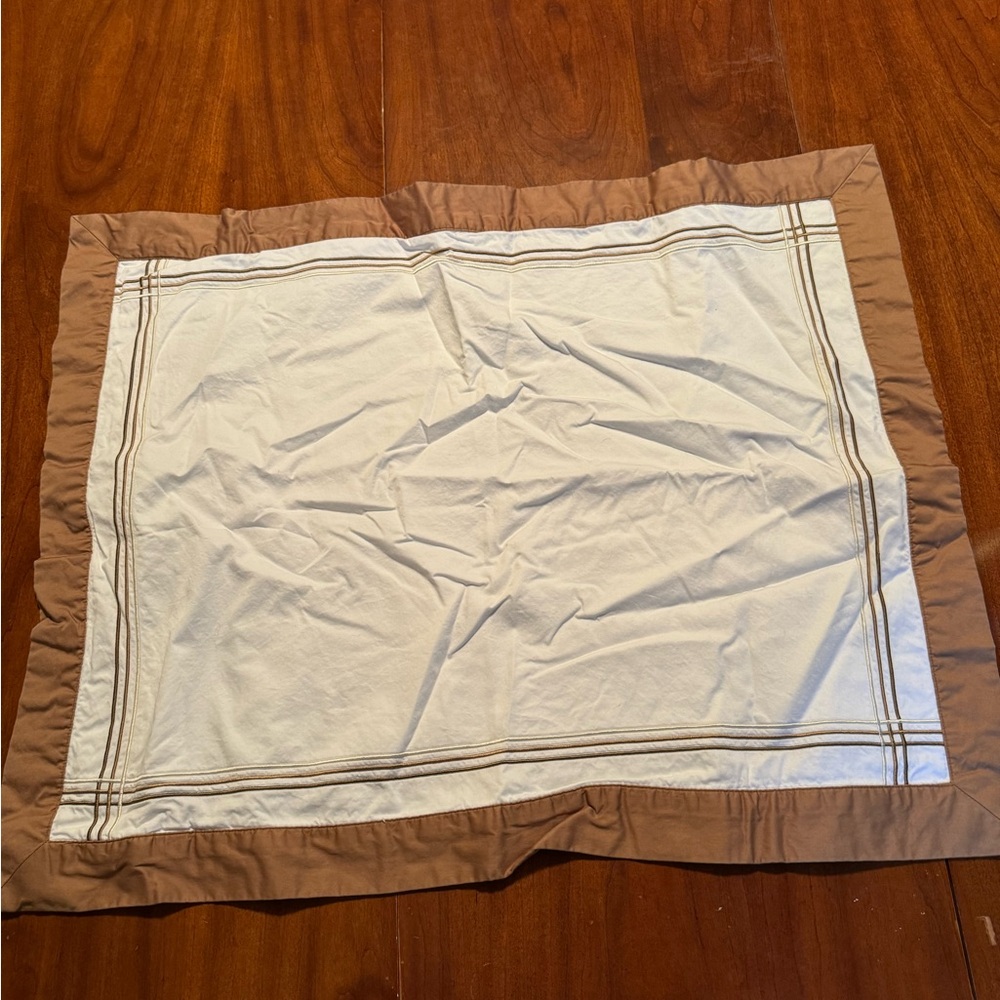 Ralph Lauren standard embroidered sham